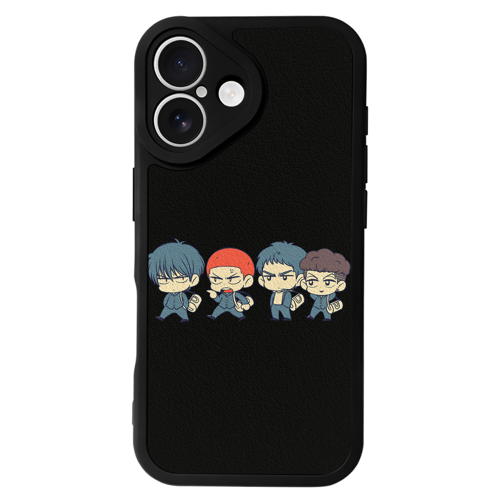 （画像用） SLAM DUNK／スラムダンク 【iPhone 16シリーズ対応】シリコンスマホケース（レザー調） 材質：シリコン